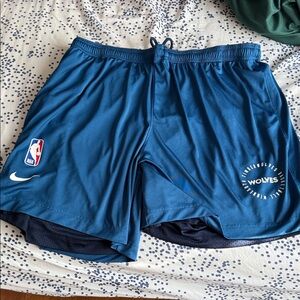 Nike Blue Timberwolves Men's Basketball Shorts